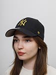 Бейсболка 47 BRAND арт. B-MTLCS17WBP-BK New York Yankees MLB (черный)